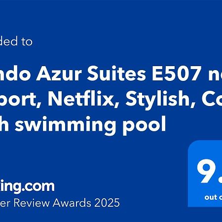 Condo Azur Suites E507 Near Airport, Netflix, Stylish, Cozy With Swimming Pool マクタン エクステリア 写真